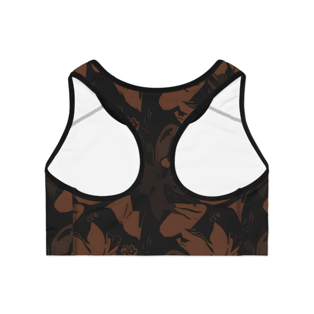 life is better in the gym Sports Bra (AOP) - Image 2