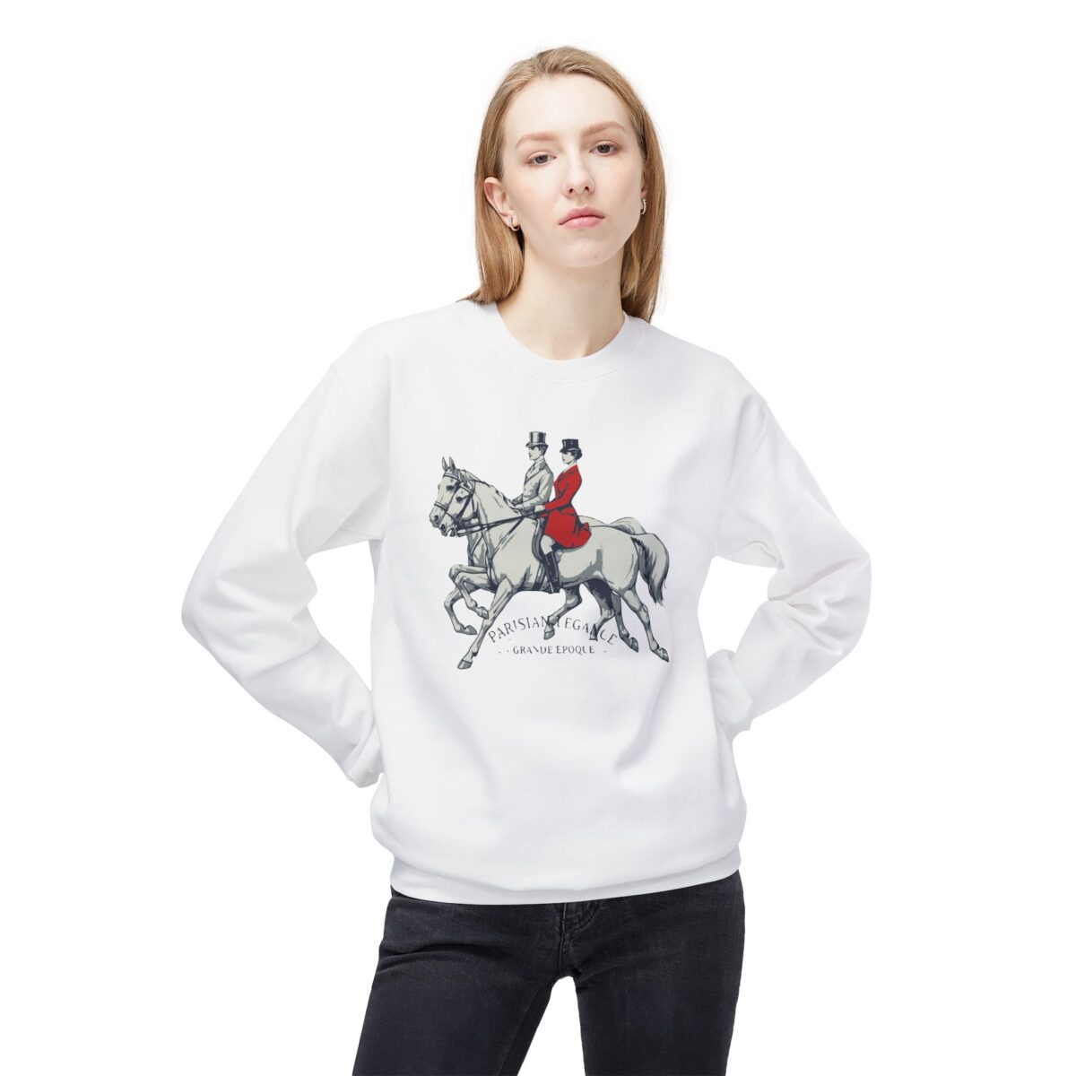 Grande Époque Unisex Midweight Softstyle Fleece Crewneck Sweatshirt - Image 3