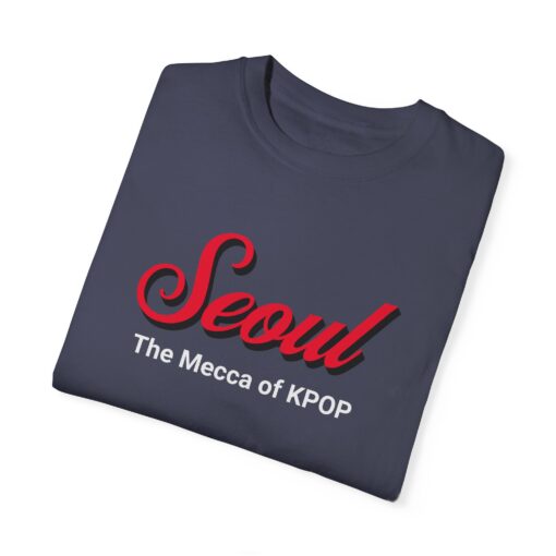 Seoul K-Pop Unisex Garment-Dyed T-Shirt - Trendy & Stylish - Image 7