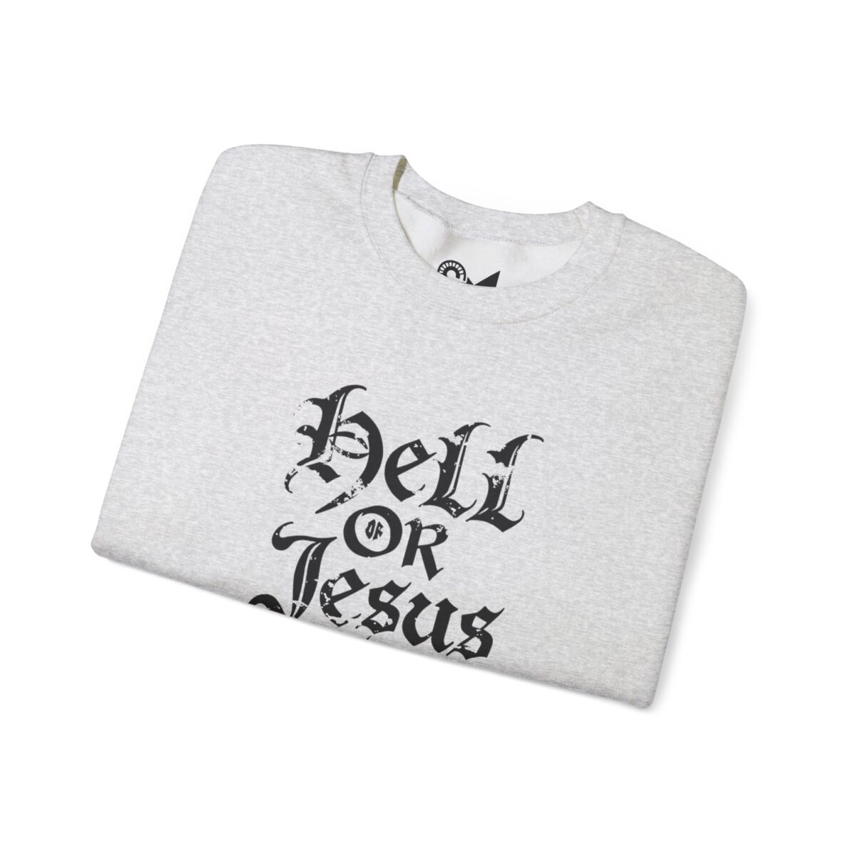 Hell or Jesus Unisex Heavy Blend™ Crewneck Sweatshirt - Image 7