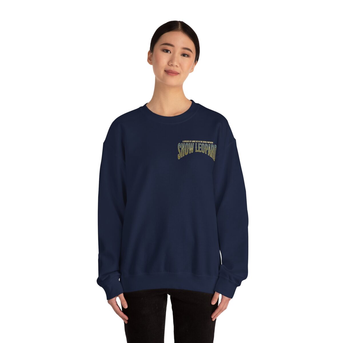 Snow leopard Unisex Heavy Blend™ Crewneck Sweatshirt - Image 20