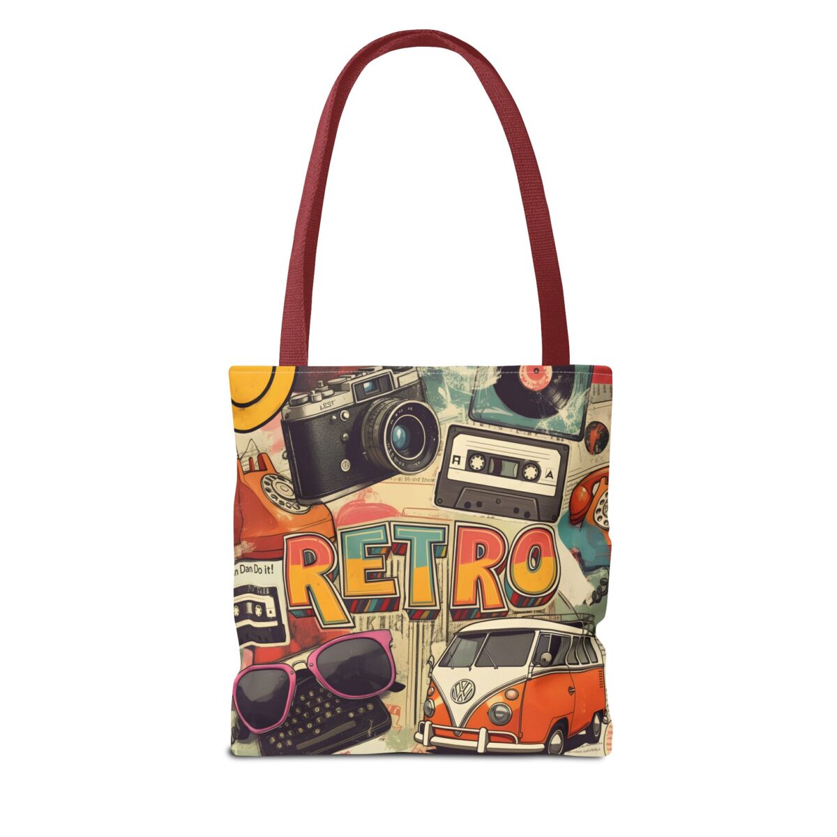 Retro Tote Bag (AOP) - Image 14