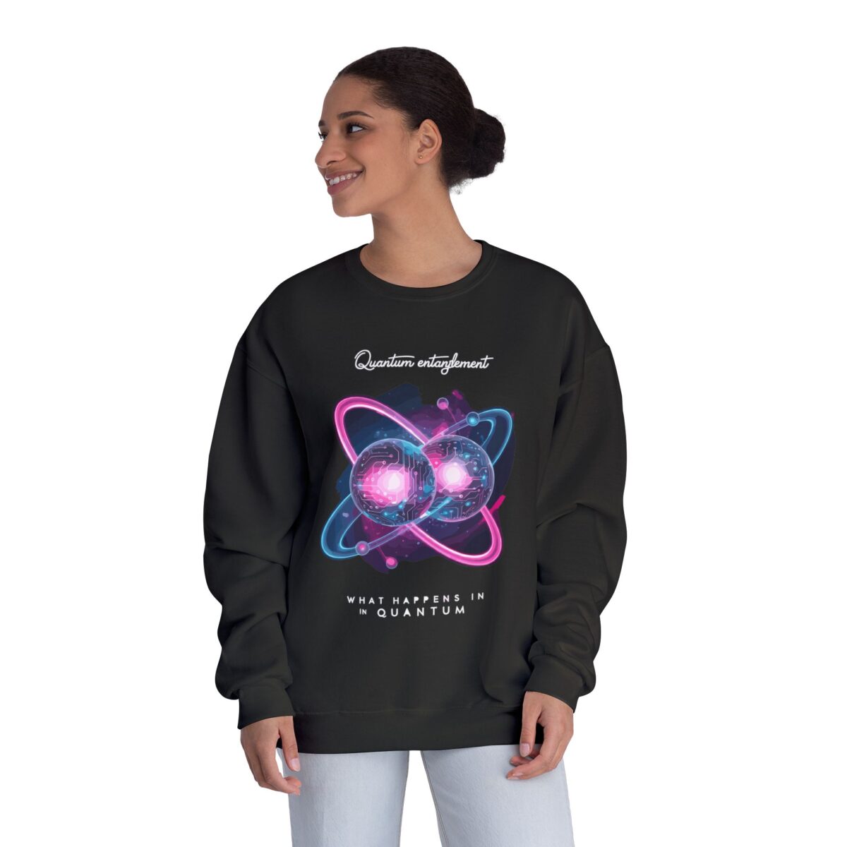 Quantum entanglement Unisex NuBlend® Crewneck Sweatshirt - Image 8