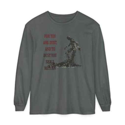 Return to soil Unisex Garment-dyed Long Sleeve T-Shirt - Image 17