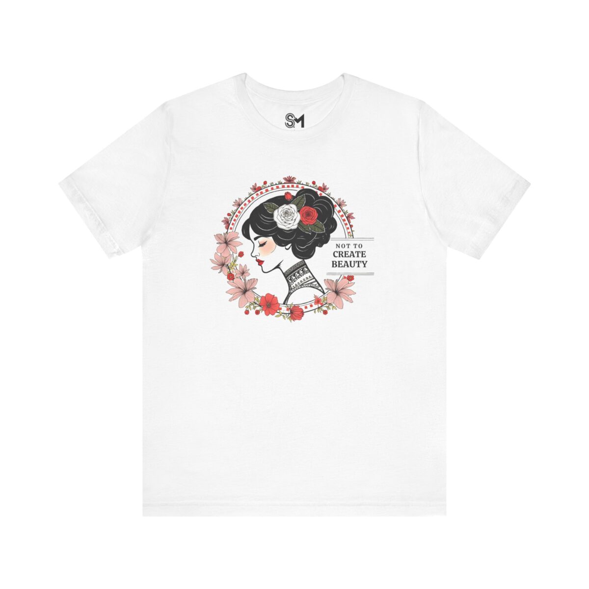 Not to create beauty Unisex Jersey Short Sleeve Tee - Image 5