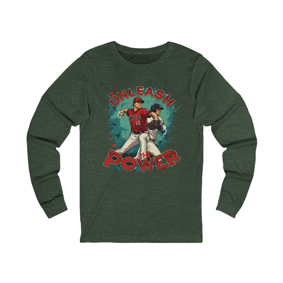 Unleash the power Unisex Jersey Long Sleeve Tee - Image 9