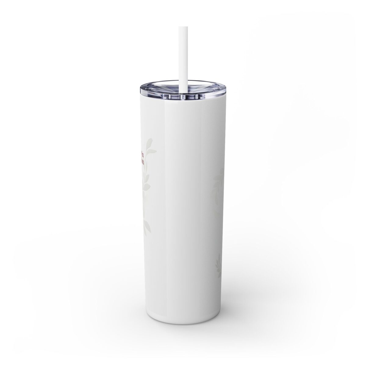 Elegance in tradition Skinny Tumbler with Straw, 20oz - Image 3