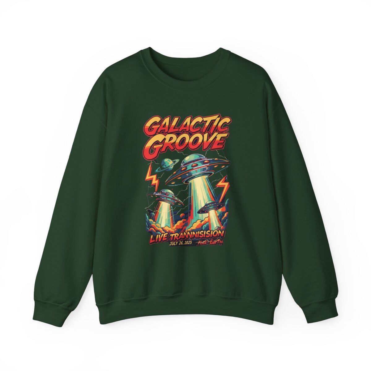 Galactic grooveUnisex Heavy Blend™ Crewneck Sweatshirt - Image 9
