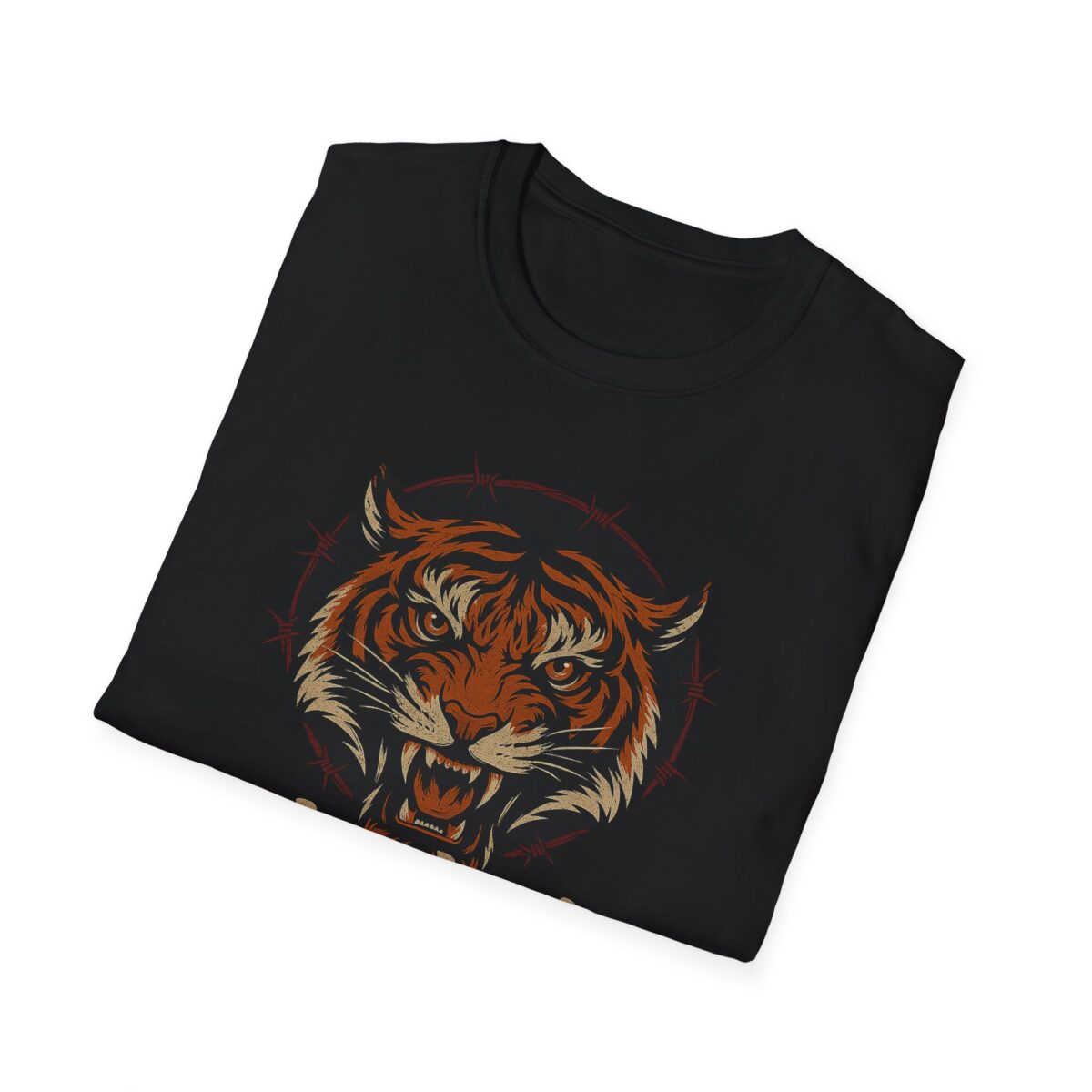 Unisex Tiger Strength T-Shirt - Motivational Korean Design - Image 4
