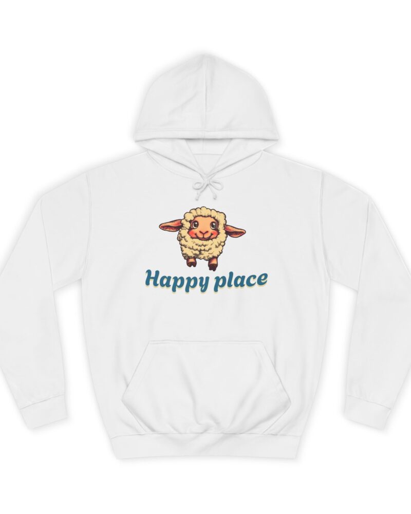Happy place Unisex College Hoodie