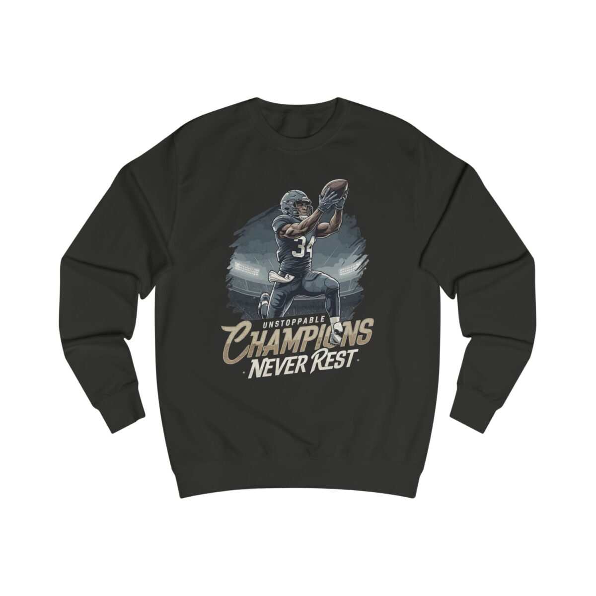 CHAMPIONS NEVER REST Unisex Sweatshirt - Image 3