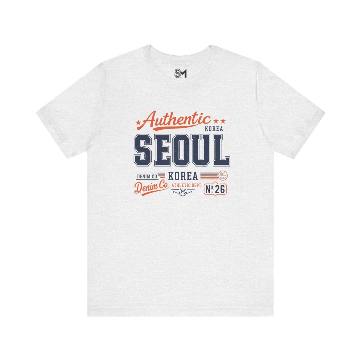SEOUL KOREA Athletic Dept. Unisex Jersey Short Sleeve Tee - Image 5