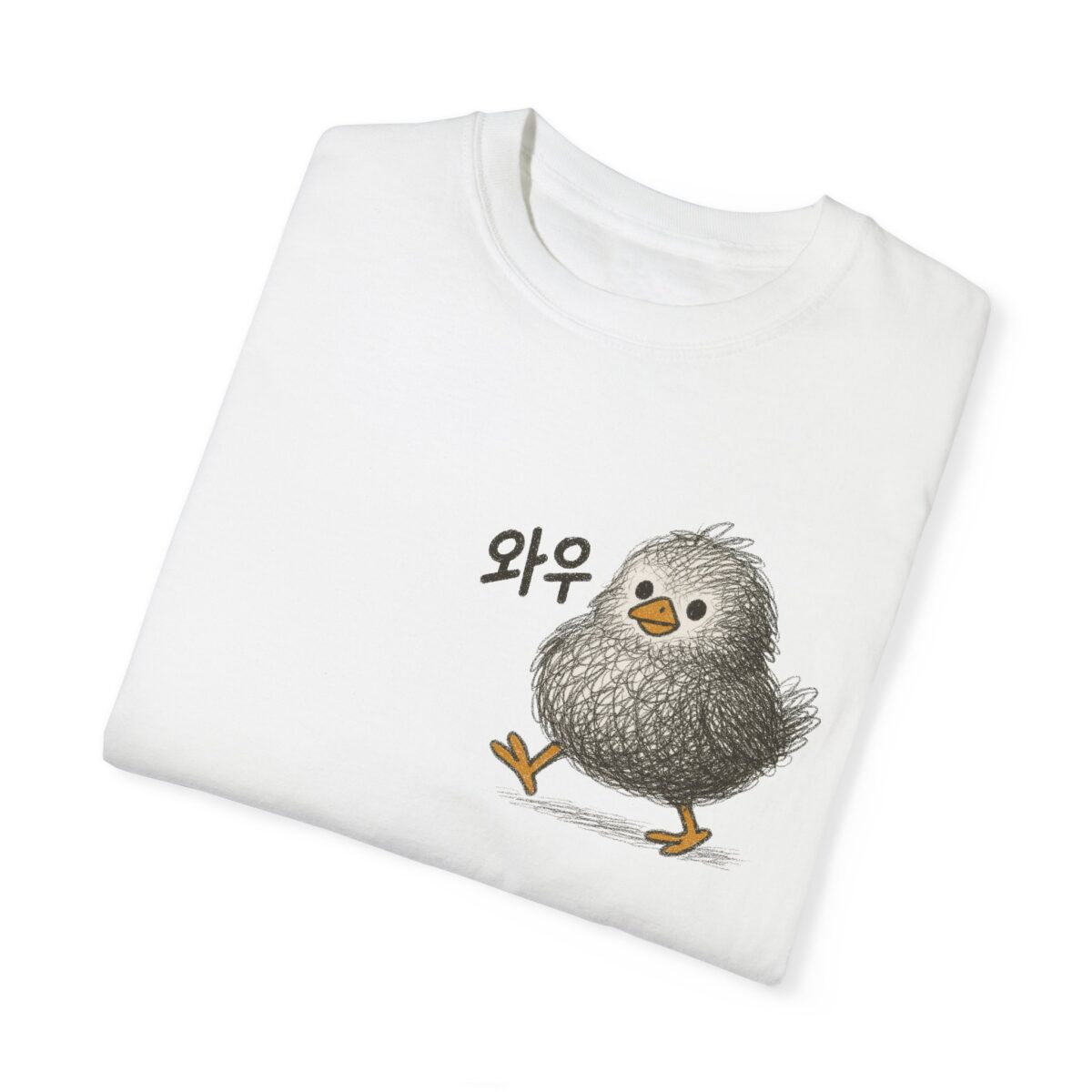 Funny Chick Illustration Unisex T-Shirt - Cute Bird Design for Animal Lovers - Image 3