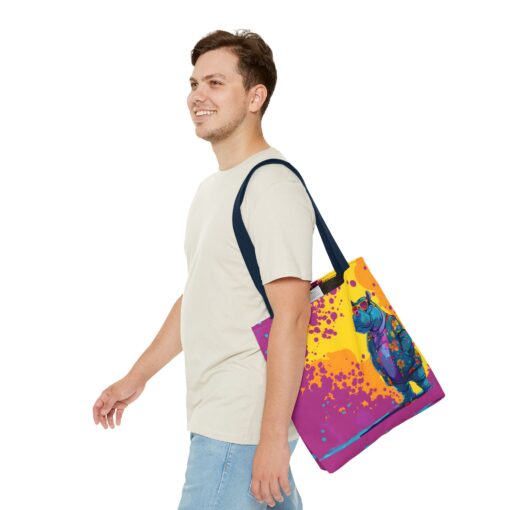 Stylish Hippo Tote Bag (AOP) - Image 55