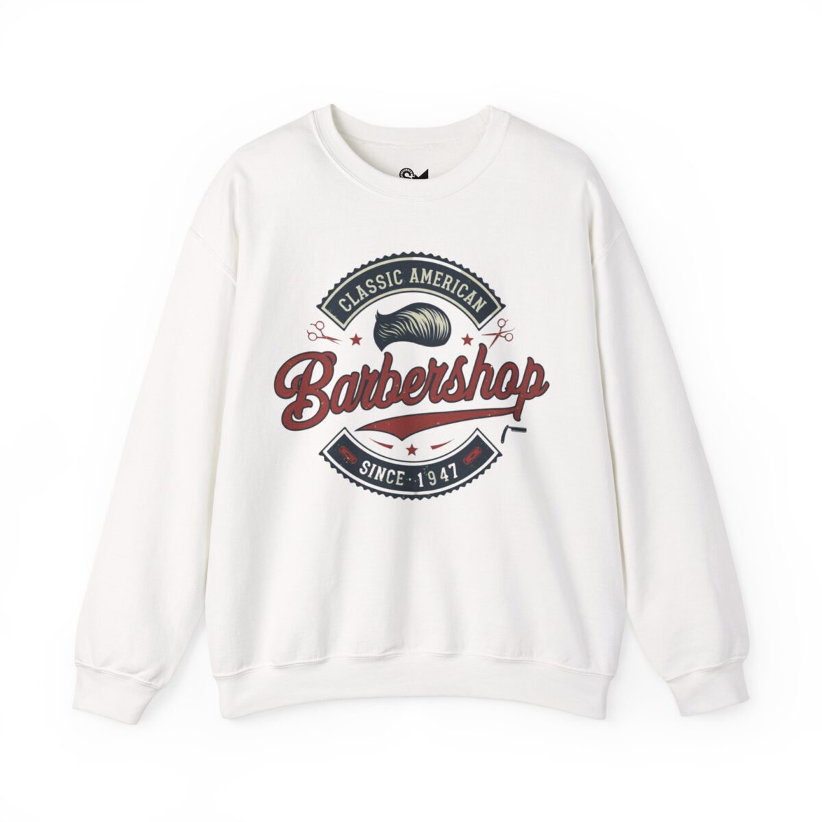 Classic American barbershop Unisex Heavy Blend™ Crewneck Sweatshirt