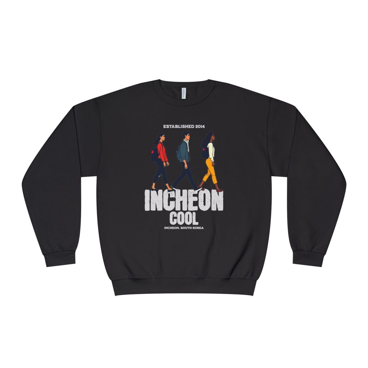 Incheon Cool Unisex NuBlend® Crewneck Sweatshirt - Image 9