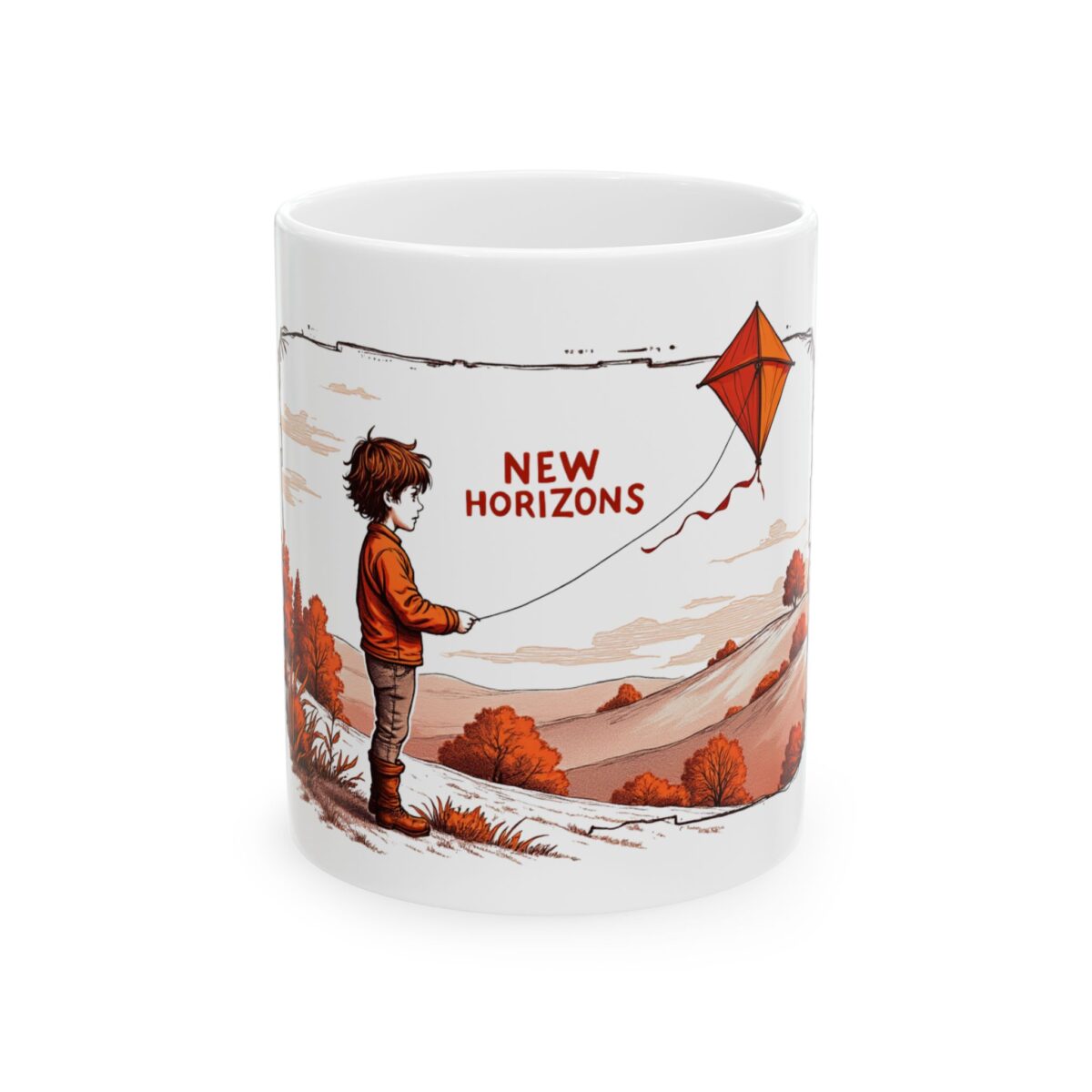 New horizons Ceramic Mug, (11oz, 15oz)