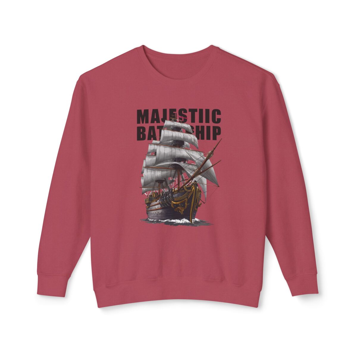Battleship Unisex Lightweight Crewneck Sweatshirt - Image 21