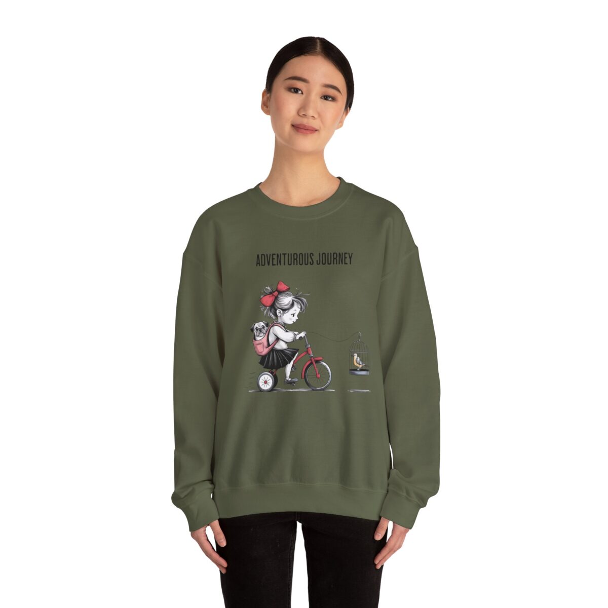 Adventurous Journey Unisex Heavy Blend™ Crewneck Sweatshirt - Image 16