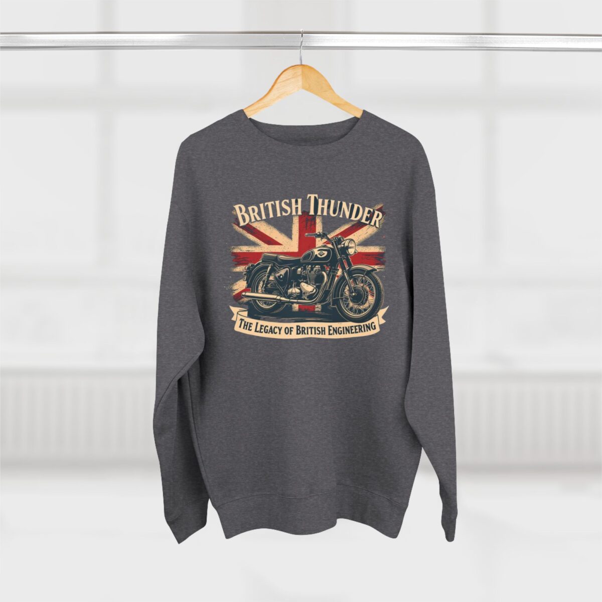 British thunder Unisex Crewneck Sweatshirt - Image 4