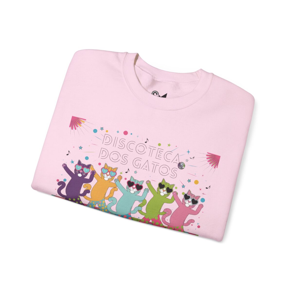 Discoteca dos Gatos Unisex Heavy Blend™ Crewneck Sweatshirt - Image 31