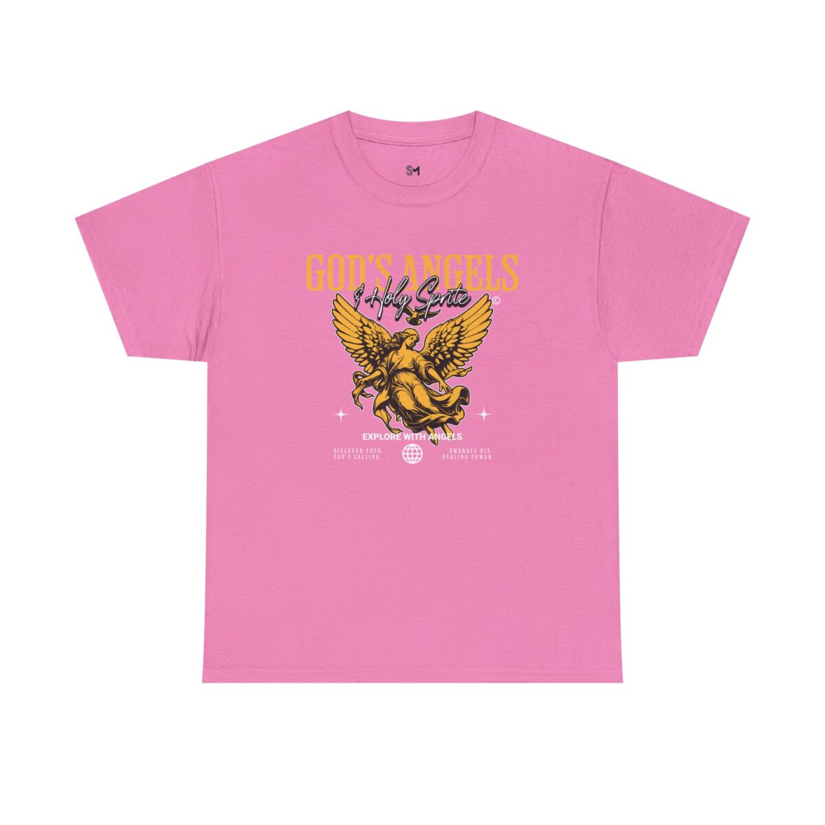 God's angels Unisex Heavy Cotton Tee - Image 37