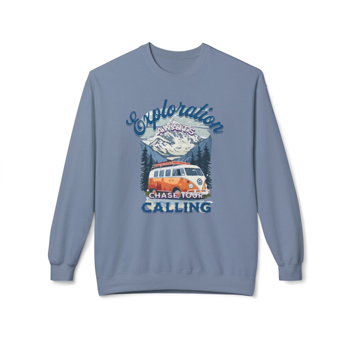 Exploration Unisex Midweight Softstyle Fleece Crewneck Sweatshirt - Image 21