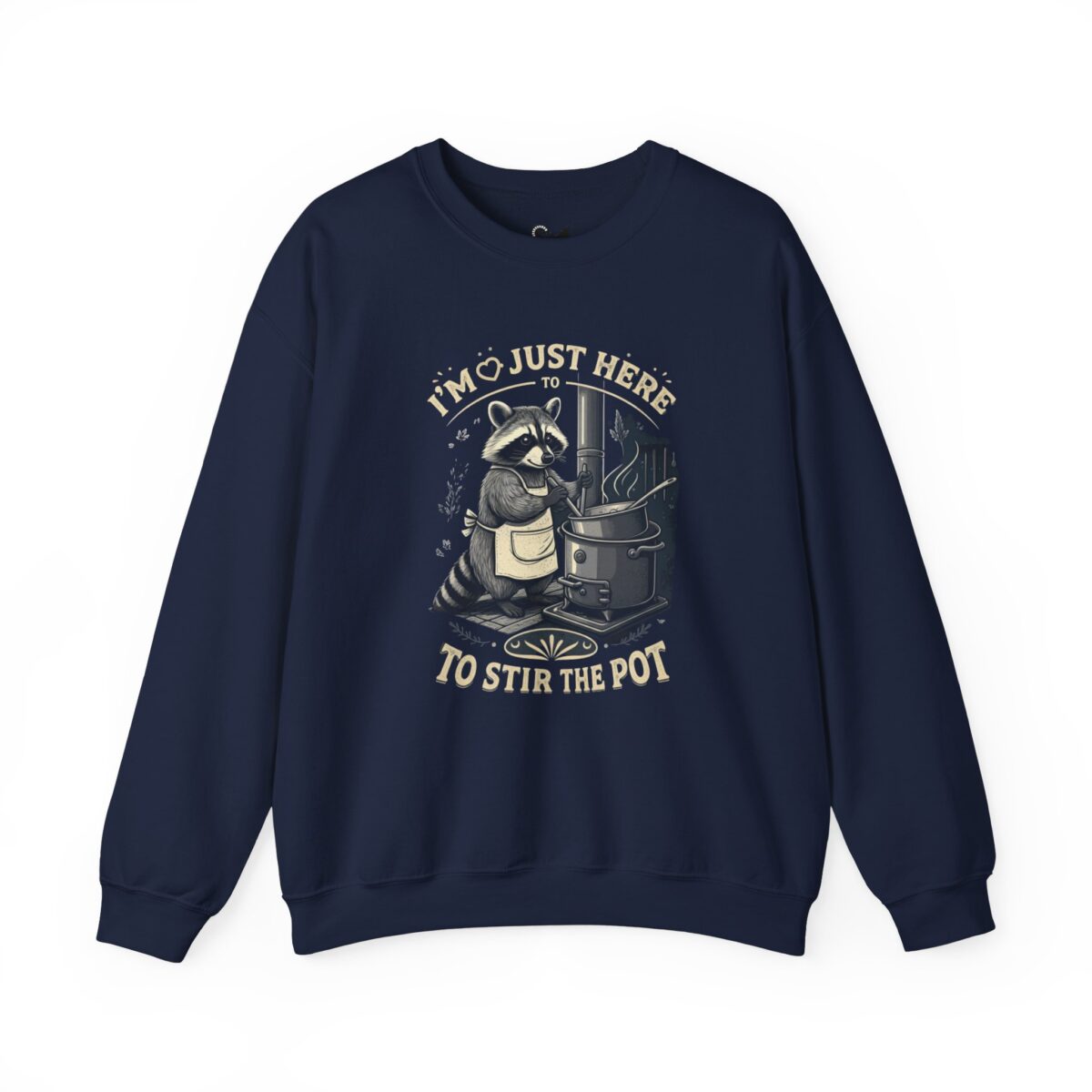 I am just here Unisex Heavy Blend™ Crewneck Sweatshirt - Image 29