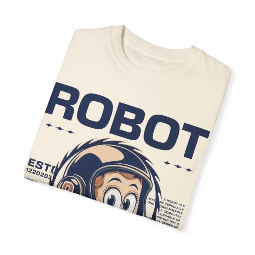 Vintage Robot Graphic Unisex T-Shirt - Perfect for Tech Lovers - Image 7