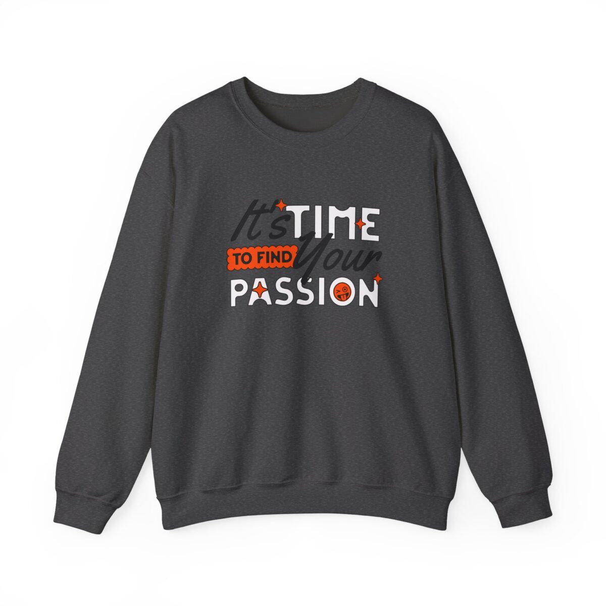 It's time find your passion Unisex Heavy Blend™ Crewneck Sweatshirt - Image 13