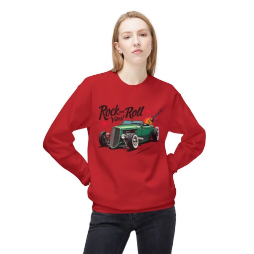 Rock & Roll Vibes Unisex Midweight Softstyle Fleece Crewneck Sweatshirt - Image 47