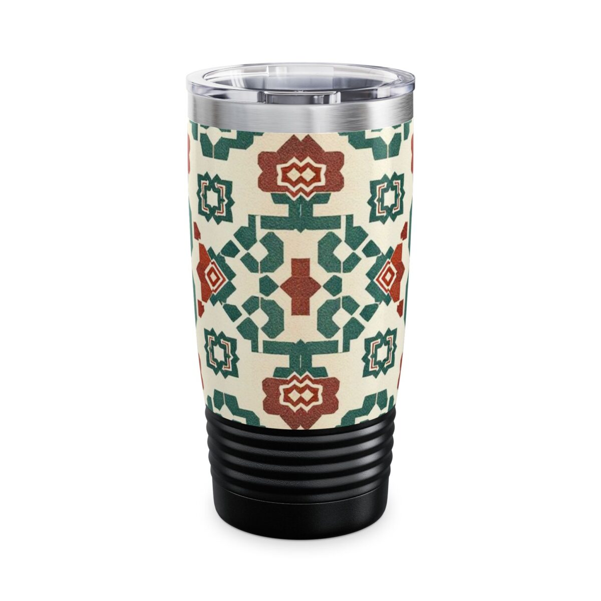 Traditional Korean Geometric Patterns Ringneck Tumbler, 20oz - Image 11