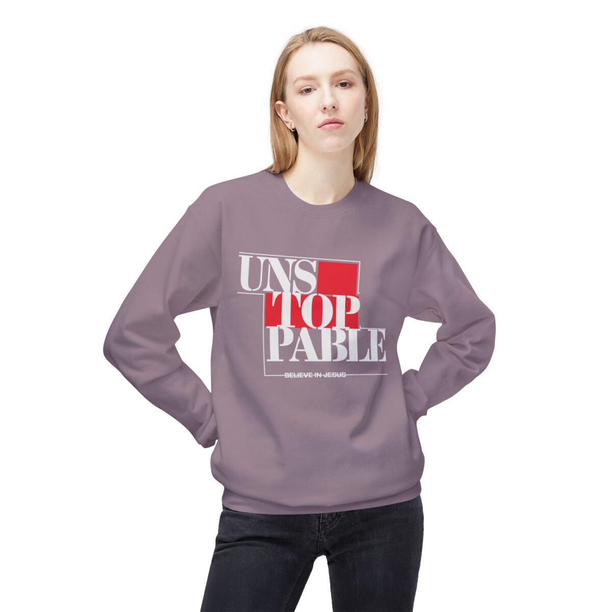 Unstoppable Unisex Midweight Softstyle Fleece Crewneck Sweatshirt - Image 39