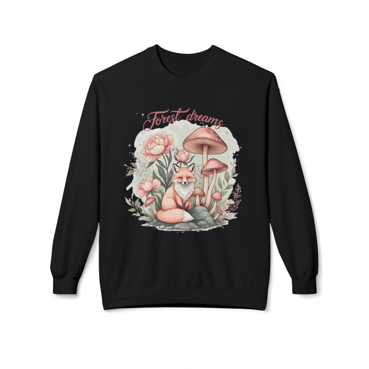 Forest dream Unisex Midweight Softstyle Fleece Crewneck Sweatshirt - Image 5