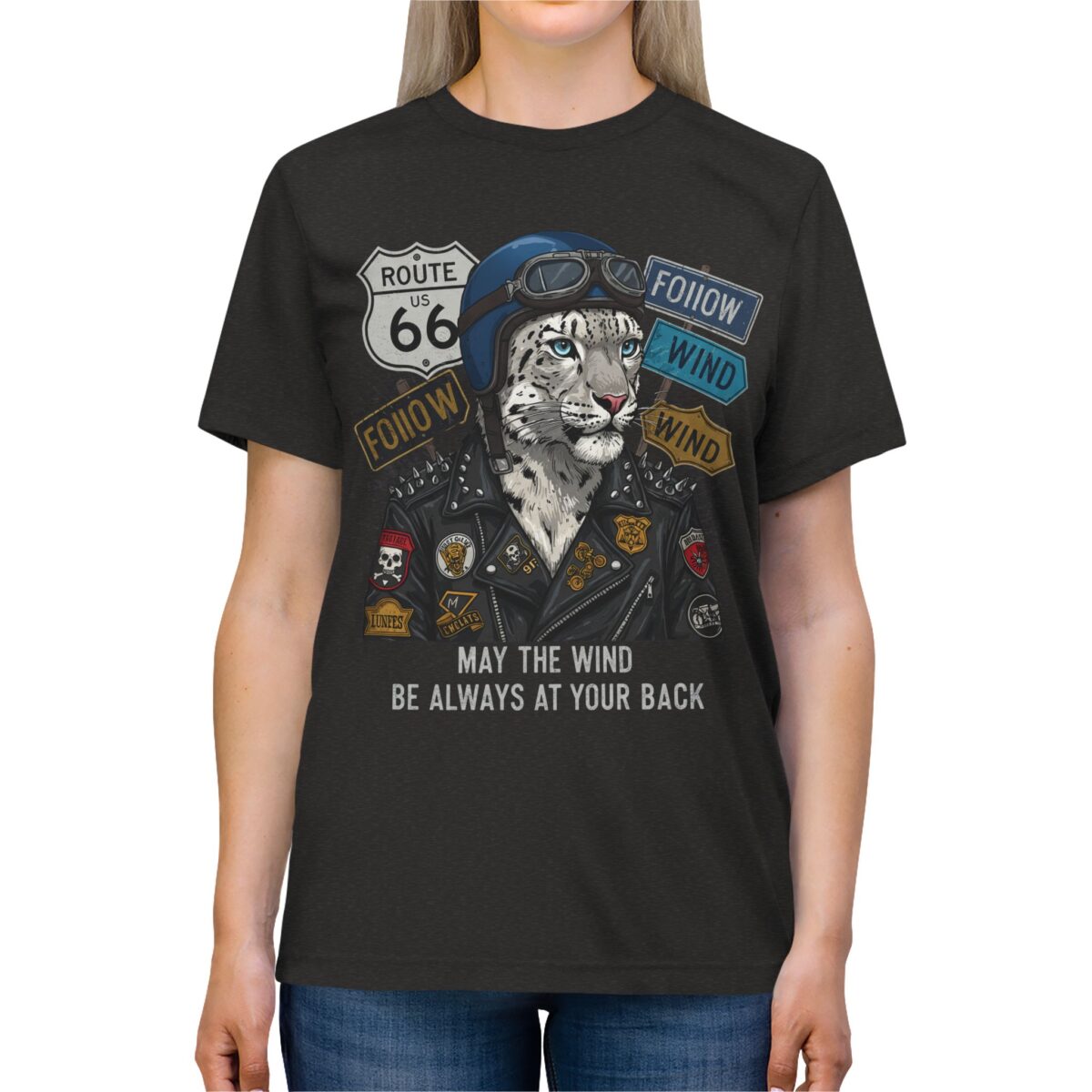 Follow the Wind Unisex Triblend Tee - Image 3