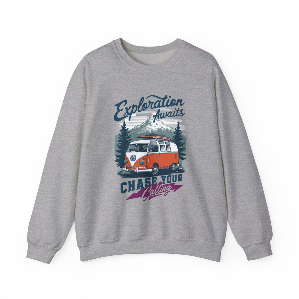 Exploration Awaits Unisex Heavy Blend™ Crewneck Sweatshirt - Image 9