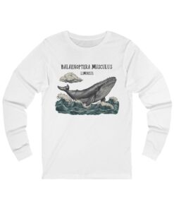 Blue Whale Unisex Jersey Long Sleeve Tee
