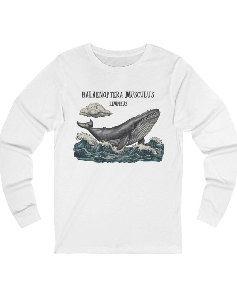 Blue Whale Unisex Jersey Long Sleeve Tee