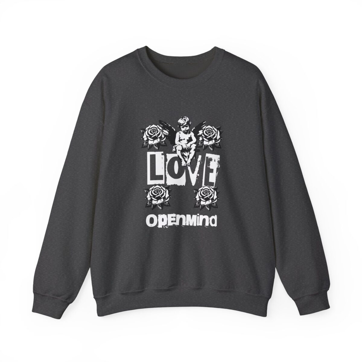 Love openmind Unisex Heavy Blend™ Crewneck Sweatshirt - Image 9