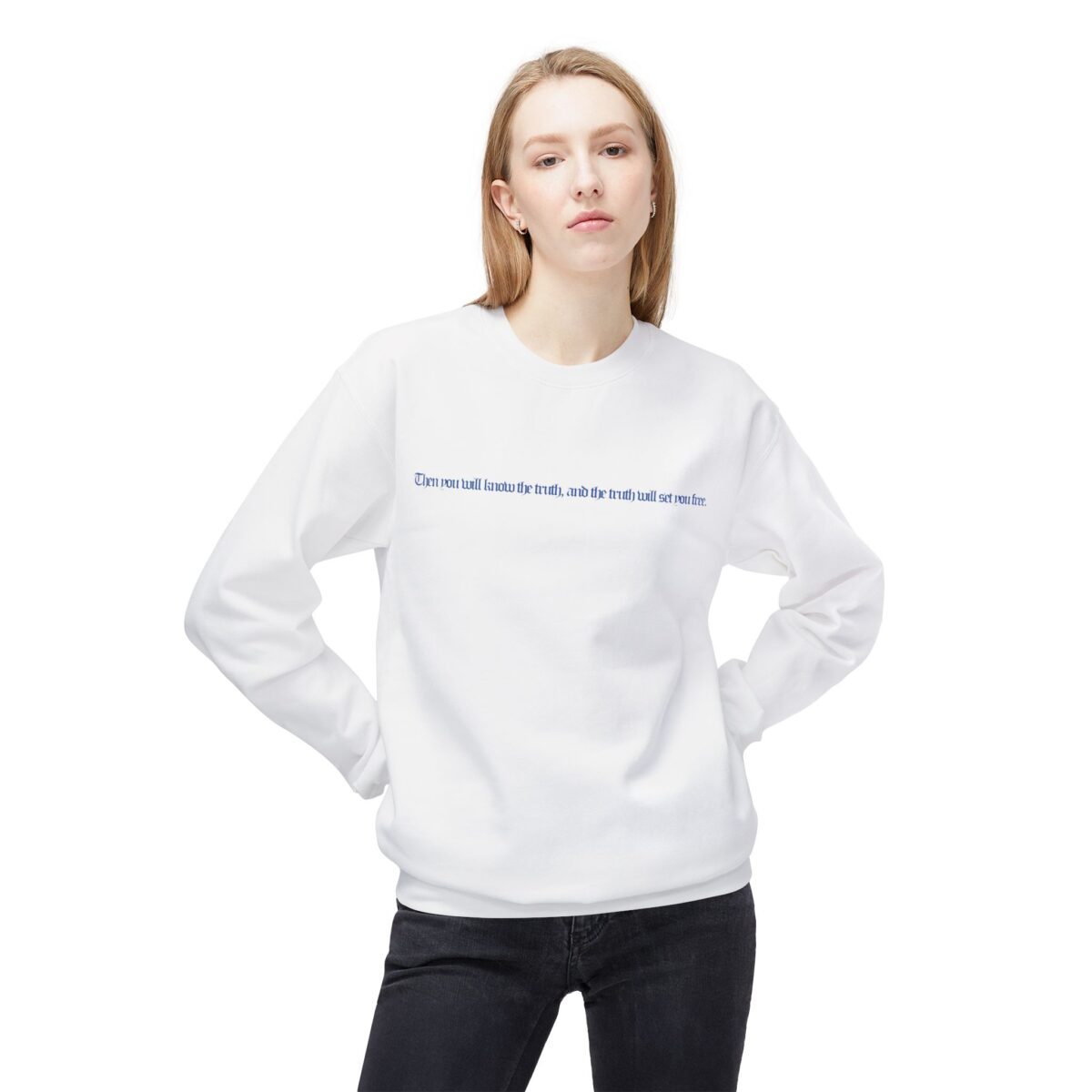 Free Unisex Midweight Softstyle Fleece Crewneck Sweatshirt - Image 7