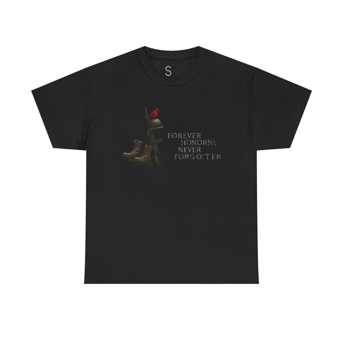 Forever honored, never forgotten Unisex Heavy Cotton Tee