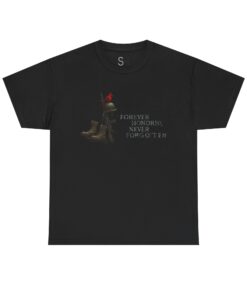 Forever honored, never forgotten Unisex Heavy Cotton Tee