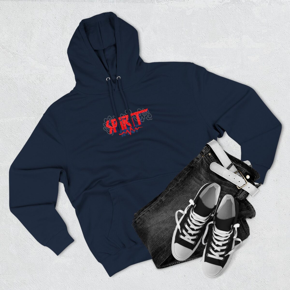 Be brave Three-Panel Fleece Hoodie - Image 11