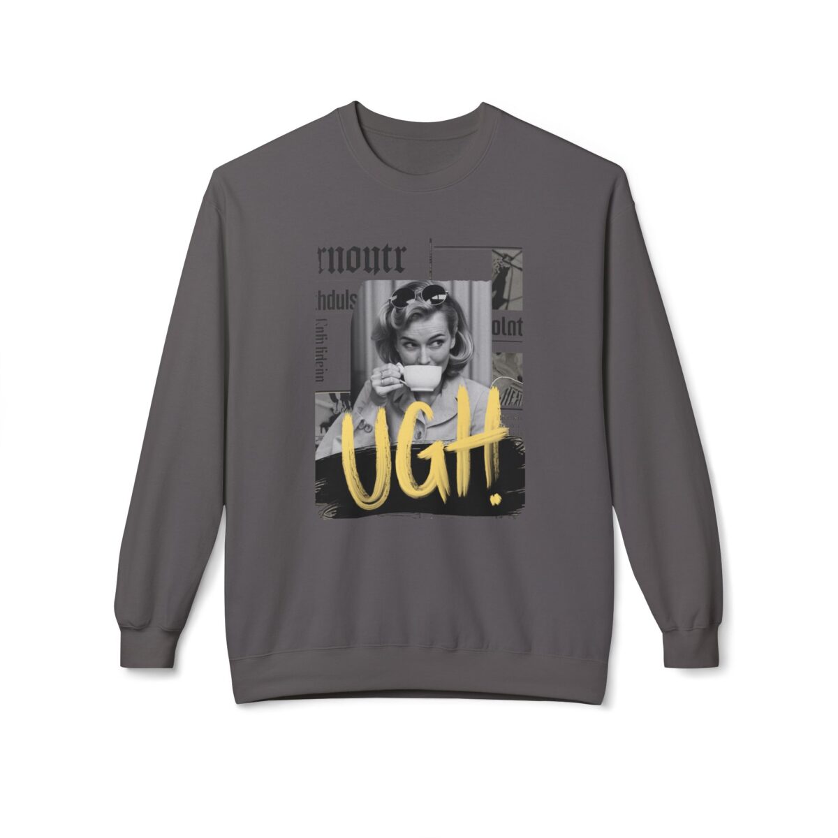 UGH Unisex Midweight Softstyle Fleece Crewneck Sweatshirt - Image 17