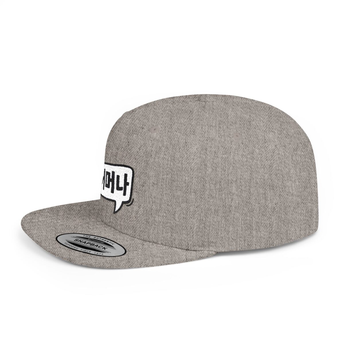 Oh my goodness Korean Language Flat Bill Snapback Hat - Trendy Street Style Cap - Image 24