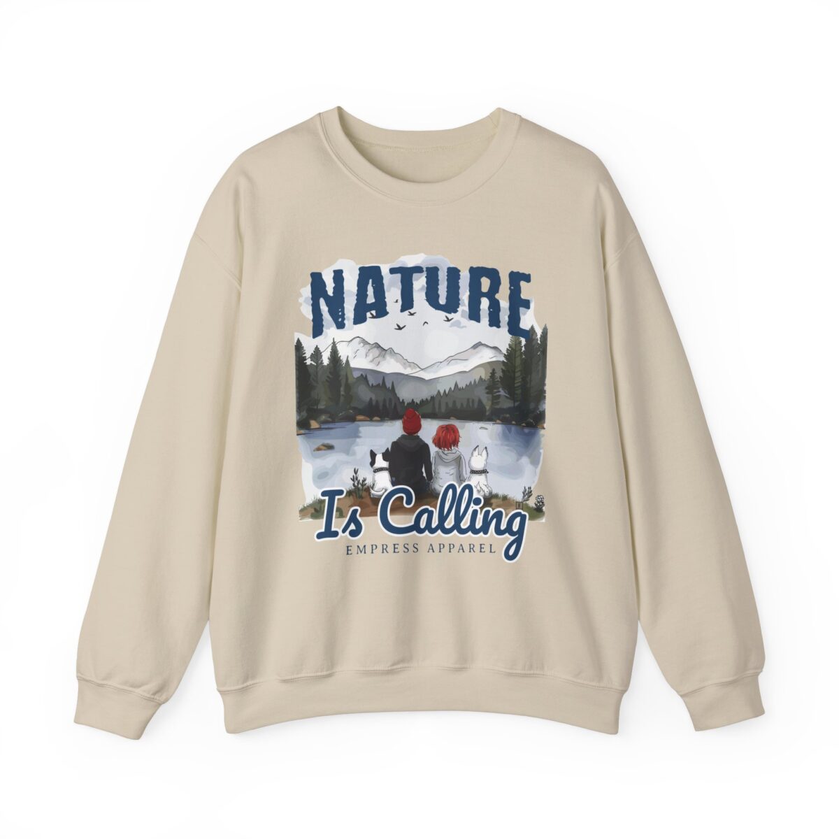 Nature is calling Unisex Heavy Blend™ Crewneck Sweatshirt - Image 9