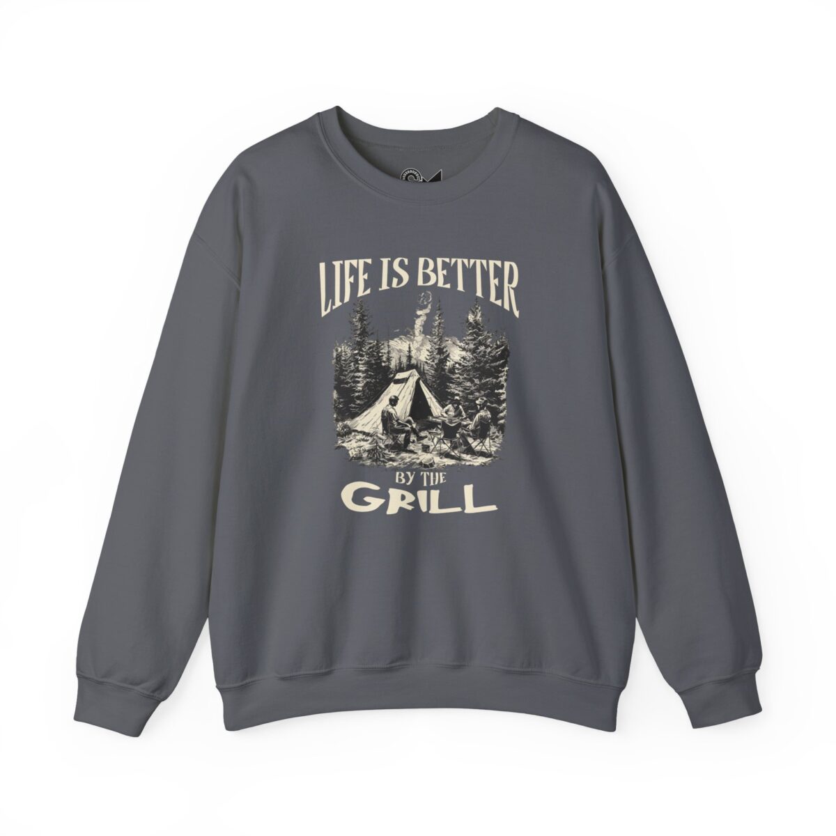 Life is better Unisex Heavy Blend™ Crewneck Sweatshirt - Image 29