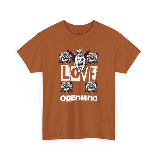 Love open mind Unisex Heavy Cotton Tee - Image 7