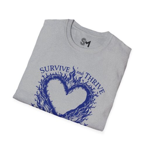 Strength in Scars Unisex Softstyle T-Shirt - Image 16