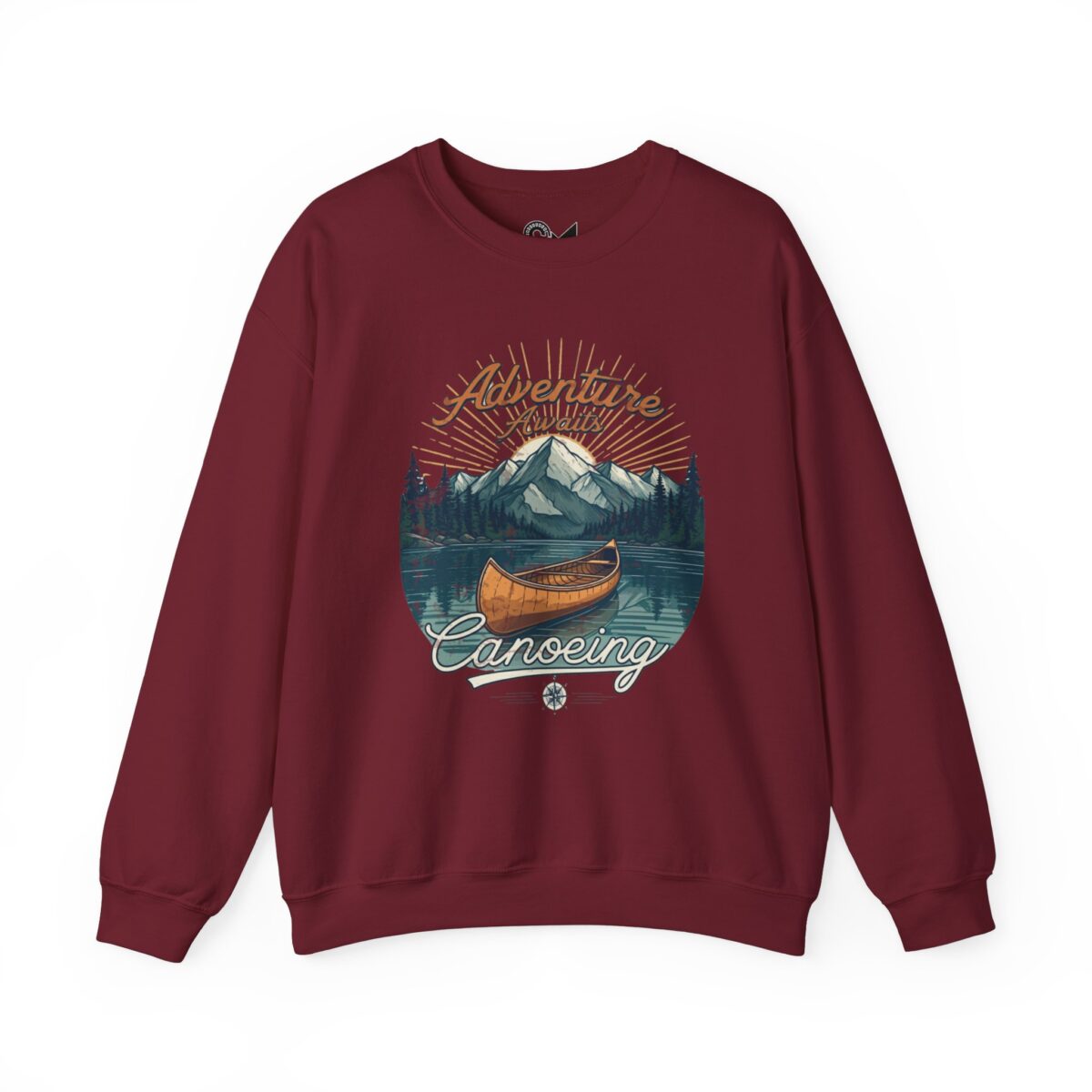 Canoeing Unisex Heavy Blend™ Crewneck Sweatshirt - Image 37